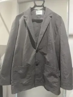 KeyMemory Nylon tailored jacket MOCA グレー