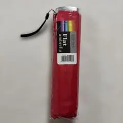 【新品】Sheil & Sheil折りたたみ傘雨傘　50cm スリム 軽量ローズ