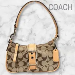 COACH コーチ ソーホー　SOHO アクセサリーポーチ バッグ シグネチャー