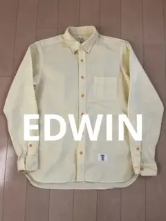 EDWIN メンズイエローシャツMサイズ　春夏