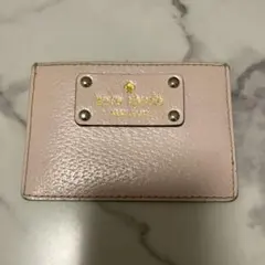 kate spade ピンク カードケース