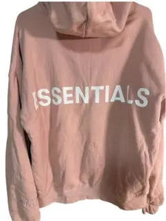 ESSENTIALS エッセンシャルズ　ピンク パーカー　ユニセックス ESSENTIALS エッセンシャルズ ピンク パーカー ユニセックス FOG
