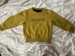 COMME CA ISM トレーナー 120A マスタード