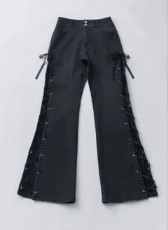 BelleCharme Side Lace-up Flare Denimのサムネイル