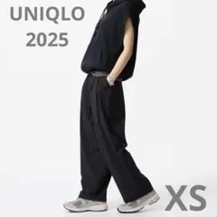 ユニクロ オンライン限定 ウルトラストレッチアクティブワイドパンツ丈短め XS