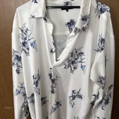 シャツ　花柄　Lサイズ