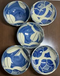 20】源右衛門 染錦牡丹絵 小鉢揃 5客セット - メルカリ