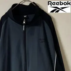 Reebok（リーボック）トラックジャケット/L/グレー×ブラックのサムネイル