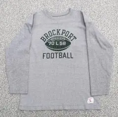 希少 厚手生地 60s チャンピオン 七分袖 フットボール Tシャツ L