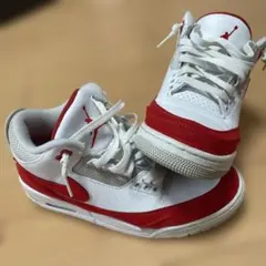 Air Jordan ホワイト/レッド スニーカー
