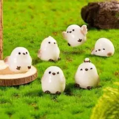シマエナガ インテリア 置物 5個 可愛い フィギュア ミニチュア
