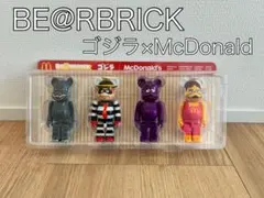 BE@RBRICK ゴジラ×McDonald's 4体セット