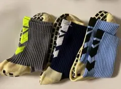 3足set サッカーソックス スポーツ　　　グリップソックス フットサル 運動