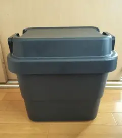 無印良品 頑丈収納ボックス ダークグレー ミニ 22Ｌ◆② 収納ケース 椅子のサムネイル
