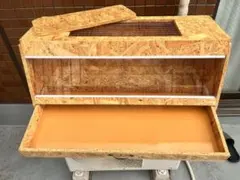 爬虫類用木製飼育ケージ 30×30×70のサムネイル