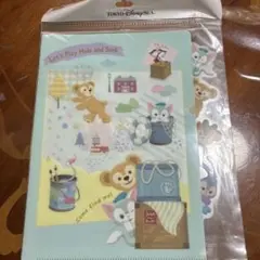 東京ディズニーシー ダッフィー クリアファイル