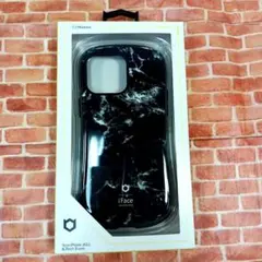 iFace iPhone14ProMax マーブルブラック