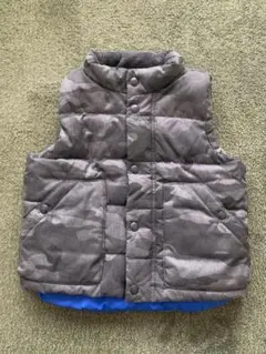 GAP 迷彩柄 中綿ベスト　80〜90