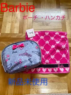Barbie ポーチ ハンカチ セット