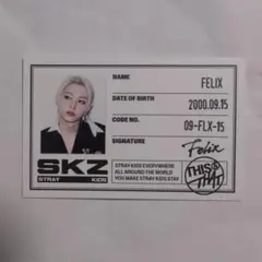 Stray Kids THIS & THAT IDカード フィリックス