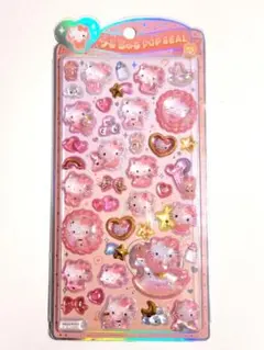 うるちゅる キティ ベビー ボンボンドロップシール 正規品　POPSEAL
