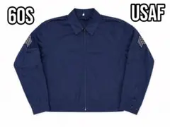 【希少】60s USAF ミリタリージャケット ネイビー 短丈