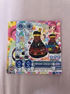 アイカツ Swing Rock ブラックビートコーデ　音城セイラ