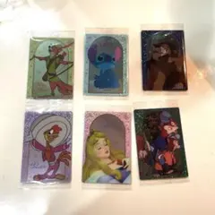 ディズニーウエハースカード　6枚まとめ売り