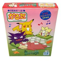 最終値下げ　ポケットモンスター　カルタ　初期　平成　レア　希少　ヴィンテージ 希少 レア 初代 ポケモン ポケットモンスター かるた 平成 レトロ