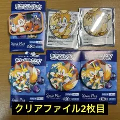 セガラッキーくじ 缶バッジセット テイルス/ソニックチャオ - メルカリ