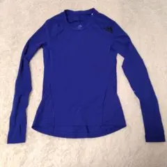 adidas　アディダス　スポーツウェア　インナー　ブルー　Mサイズ　青