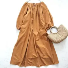 anana アナナ ショルダースリットパフスリーブワンピースボリューム 