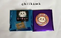 ちいかわらんど新宿 トーキョーちいかわ　缶バッジ&アクリルスタンド　シーサー