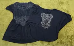 花柄刺繍レース　ワンピース　チュニック ドルマンTシャツ まとめ売りのサムネイル