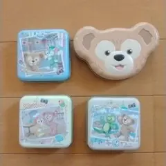TDS 東京ディズニーシー ダッフィー&フレンズ 空き缶 4個セット まとめ売り