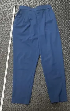グローバルワーク ウツクシルエットテーパード パンツ　ウエストゴム
