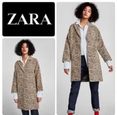 ZARA レオパード柄　コート