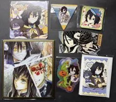 鬼滅の刃　伊黒小芭内　アクリル色紙　チョコ風カード　　ジャンプフェスタ