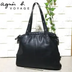 美品】ace. イタリアンレザー ボストンバッグ 2way ネイビー - メルカリ