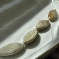 フォッシルコーラル ビーズ・アクセサリー