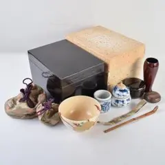【お値下げしました！】茶道具　茶碗　五彩牧牛　紫翠釜　西村徳泉造 茶道具 抹茶茶碗 慶祝 赤絵 鳳凰紋 西村徳泉作 4代 紫翠窯 茶道