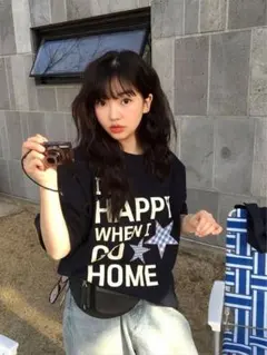 Tシャツ ブラック L