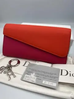 【未使用】Dior ディオール 長財布 トリコロールのサムネイル