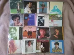 70～80年代 男性ボーカル 7インチ EPシングルレコード 16枚セット