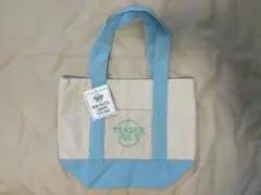 《新品未使用》Trader Joe's ミニトート　パステルブルー