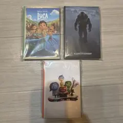PIXAR ハッピーくじ I賞　ポストカードブック 3種
