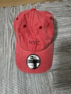 New Era 9TWENTY NYCキャップ 赤