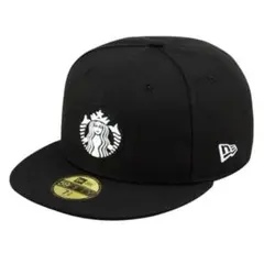 【完売品】ニューエラ✖️スターバックス　海外限定　コラボキャップ　59FIFTY レア 海外限定 日本未発売 コラボ STARBUCKS × NEW ERA 59FIFTY