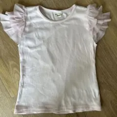 ミキハウスPICNIC フリル袖 Tシャツ 120センチ
