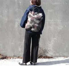 今だけセール新品！！　未使用　ルートート　迷彩柄　リュック